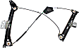 Front, Driver Side Power Window Regulator, Without Motor