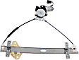 Front, Passenger Side Power Window Regulator, With Motor