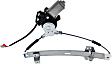 Front, Passenger Side Window Regulator, Power, Base Model, 6 Cyl., 3.2L Engine