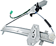 Front, Driver Side Window Regulator, Power, With 6-Prong Connector, 6 Cyl., 3.2L Engine