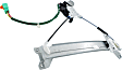 Front, Driver Side Window Regulator, Power, With 6-Prong Connector, 6 Cyl., 3.2L Engine