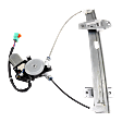 2003 Acura TL - Front, Driver Side Power Window Regulator, With Motor