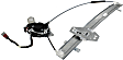 2002 Acura MDX - Front, Driver Side Power Window Regulator, With Motor