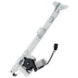Front, Passenger Side Window Regulator, Power, With 6-Prong Connector, Base Model, 6 Cyl., 3.7L Engine