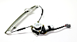 Front, Passenger Side Window Regulator, Power, With 6-Prong Connector