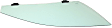 Front, Passenger Side Door Glass, Green Tint, 4-Door, Sedan/4-Door, Wagon, Replaces NAGS No. FD21631 GTYN