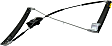2002-2008 Audi A4 - Front, Passenger Side Power Window Regulator, Without Motor