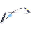 Front, Driver Side Power Window Regulator, Without Motor