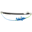 Rear, Passenger Side Power Window Regulator, Without Motor