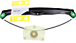 Rear, Driver Side Power Window Regulator, Without Motor