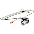 Rear, Driver Side Window Regulator, Power, 6 Cyl., 3.5L Engine
