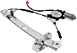 Rear, Passenger Side Window Regulator, Power, 6 Cyl., 3.2L Engine
