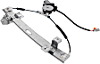 Rear, Driver Side Window Regulator, Power, 6 Cyl., 3.2L Engine