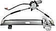 Rear, Driver Side Window Regulator, Power, 6 Cyl., 3.2L Engine