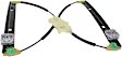Rear, Driver Side Power Window Regulator, Without Motor