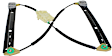 Rear, Driver Side Power Window Regulator, Without Motor