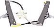 Rear, Passenger Side Power Window Regulator, Without Motor