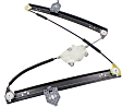 Rear, Driver Side Power Window Regulator, Without Motor