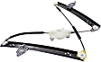 Rear, Driver Side Power Window Regulator, Without Motor