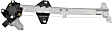 Rear, Driver Side Window Regulator, Power, Base Model, 6 Cyl., 3.7L Engine