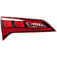 Driver Side, Inner Tail Light, with Bulb, Halogen, Clear and Red Lens, Base Model, 6 Cyl., 3.5L Engine