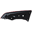 Driver Side, Inner Tail Light, with Bulb, Halogen, Clear and Red Lens, Base Model, 6 Cyl., 3.5L Engine