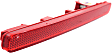 Rear, Driver Side Bumper Reflector