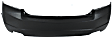 Rear Primed Bumper Cover, Base Model, 6 Cyl., 3.2L Engine, With Parking Aid Sensor Holes