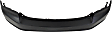Rear Primed Bumper Cover, Base Model, 6 Cyl., 3.2L Engine, With Parking Aid Sensor Holes