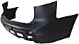 Rear Primed Bumper Cover, Base Model