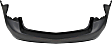 Rear Primed Bumper Cover, Base Model, Sedan