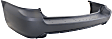 Rear Primed Bumper Cover, 6 Cyl., 3.5L Engine