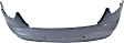Rear Primed Bumper Cover, With Parking Aid Sensor Holes