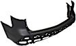 Rear Primed Bumper Cover, Base Model, CAPA Certified