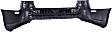 Rear Primed Bumper Cover, Base Model, Sedan, Without Parking Aid Sensor Holes
