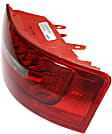 Passenger Side, Outer Tail Light, without Bulb, Halogen, Clear and Red Lens, Base Model