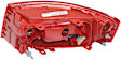Driver Side, Outer Tail Light, without Bulb, Halogen, Clear and Red Lens, Base Model