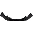Rear Primed Bumper Cover, Base Model, Sedan, Without Parking Aid Sensor Holes