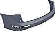 Rear Primed Bumper Cover, For Models Without S-Line Package, Without Parking Aid Sensor Holes
