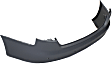 Rear Primed Bumper Cover, Base Model, Sedan, For Models With S-Line Package, With Parking Aid Sensor Holes