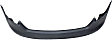 Rear Primed Bumper Cover, Base Model, Sedan, For Models With S-Line Package, With Parking Aid Sensor Holes