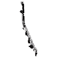 Rear, Driver Side Bumper Bracket, Sedan