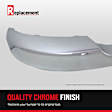 Rear, Driver or Passenger Side Bumper Trim, Chrome
