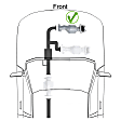 2003-2009 Acura MDX - Front, Driver Side Catalytic Converter, Federal EPA Standard, 46-State Legal (Cannot ship to CA, CO, NY or ME), SOHC, V6 Engine Models