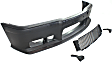 Front Primed Bumper Cover, Sport Upgrade Kit, M3 Style, With Bumper Strips and Tow