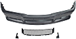 Front Primed Bumper Cover, Sport Upgrade Kit, M3 Style, With Bumper Strips and Tow