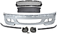 Front Primed Bumper Cover, Sedan/Wagon, Sport Front Bumper Upgrade Kit, M-Tech Style