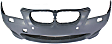 Front Primed Bumper Cover, Sedan/Wagon, For Models With M Package, With Park Distance Control, With Fog Light Holes