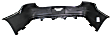Rear Primed Bumper Cover, Without Parking Aid Sensor Holes