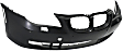 Front Primed Bumper Cover, For Models Without M Package, With Park Distance Control Sensor Holes, E60 LCI (Sedan)/E61 LCI (Wagon), CAPA Certified